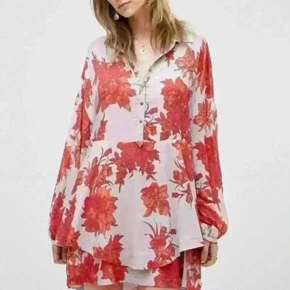 Free People Shake It Floral Dress - Picture 1 of 10